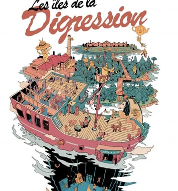 Une fresque monumentale : Les îles de la Digression