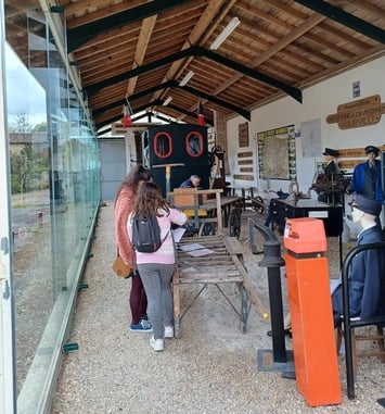 Visite libre du musée de la gare de Gourville