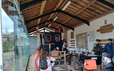 Visite libre du musée de la gare de Gourville