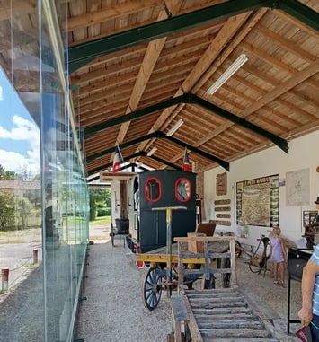 Visite guidée du musée de la gare de Gourville