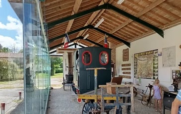 Visite guidée du musée de la gare de Gourville