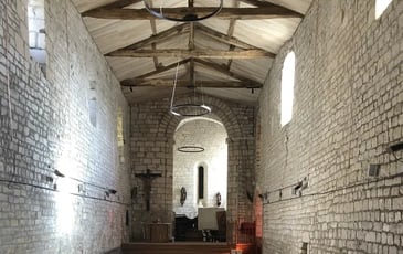 Redécouverte de l'église de Brie