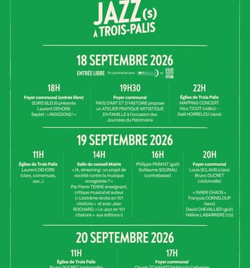 Festival Jazz(s) à Trois Palis