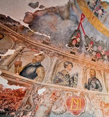 Visite commentée : l'hôtel Verdelin et ses peintures murales du XVIIe siècle