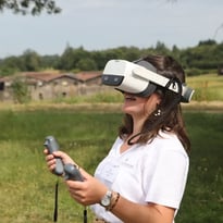 Visite guidée du temple en réalité virtuelle