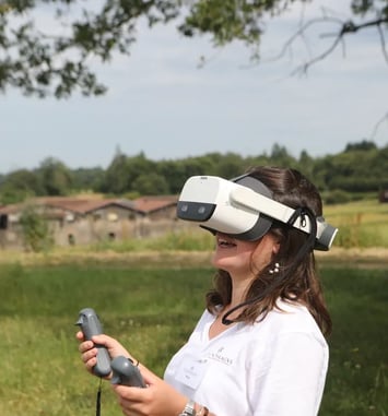 Visite guidée du temple en réalité virtuelle