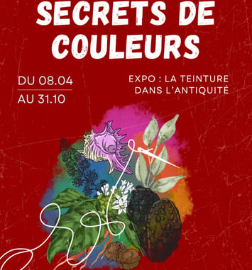 Secrets de couleurs : la teinture dans l'Antiquité