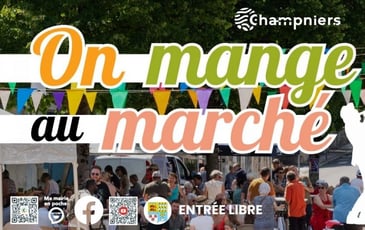 On mange au marché