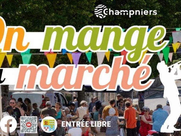 On mange au marché