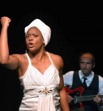 Portrait de Ludmilla en Nina Simone