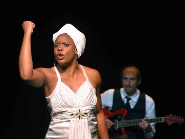 Portrait de Ludmilla en Nina Simone