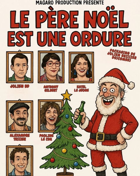 Le Père Noël est une ordure