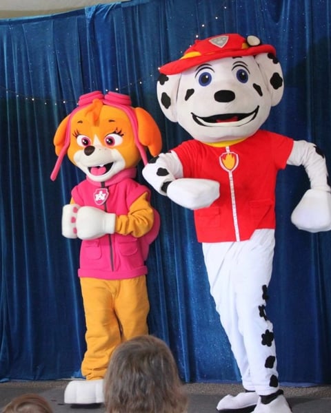 Le Spectacle des mascottes