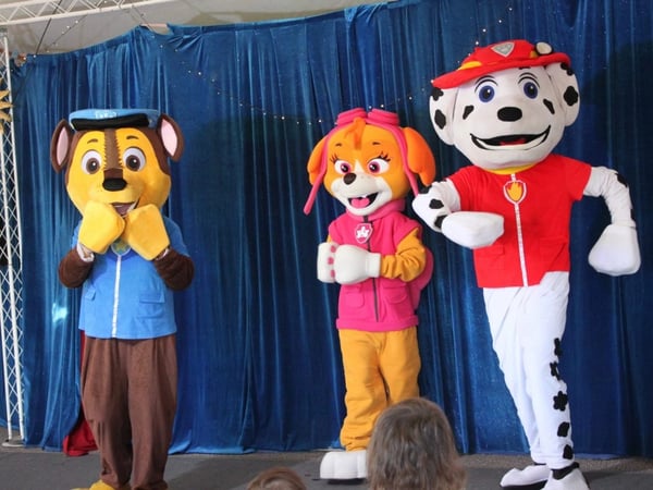 Le Spectacle des mascottes