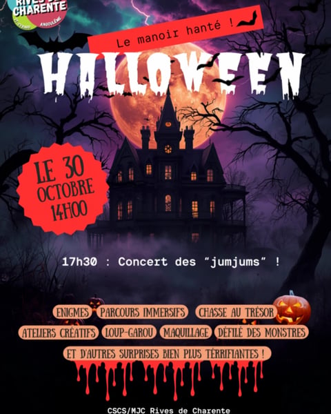 Halloween à Rives – Le manoir hanté